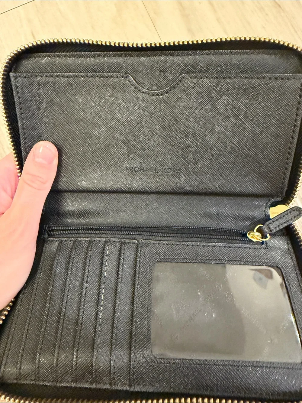 Michael Kors sleek zip